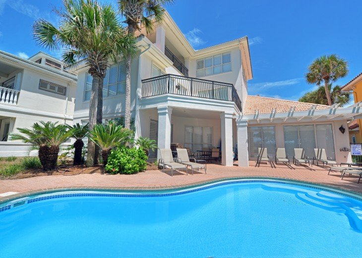 Destin House Rental Game Room Pool Weddings 7br Beachfront