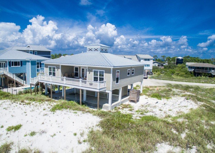 Cape San Blas House Rental: Immaculate Gulf Front North End CSB ...