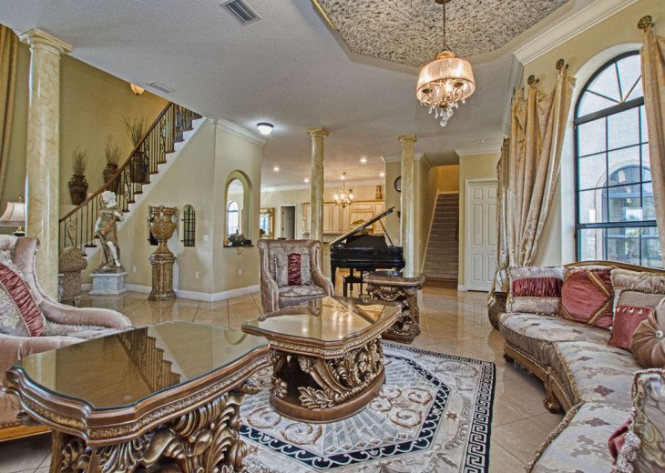 Kissimmee Villa Rental The Formosa Grand Mansion Lakefront